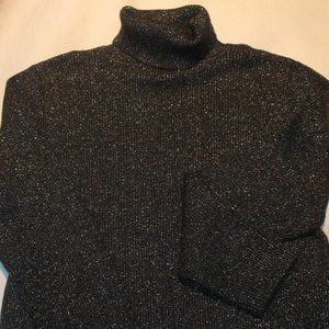 Ralph Lauren Metallic Turtleneck Sweater-  XL